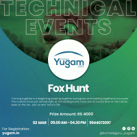 FOX HUNT 2023 Technical Event Poster